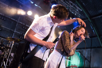 July Talk @ Paaspop 2015, picture 11, photographed by Dorien Goetschalckx - FrontView Magazine
