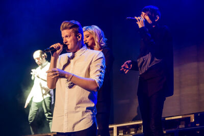Pentatonix : On My Way Home Tour at Vorst Nationaal Club, picture 10, photographed by Jonas Wallecan - FrontView Magazine