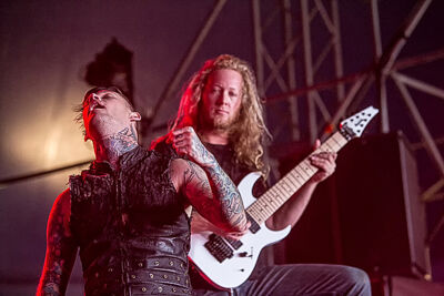 Carnifex @ GroezRock 2015, foto 2, foto's door Edwin Houdevelt - FrontView Magazine