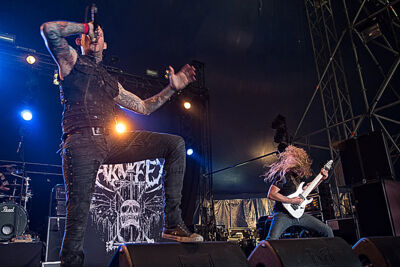 Carnifex @ GroezRock 2015, foto 6, foto's door Edwin Houdevelt - FrontView Magazine