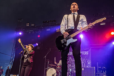 The Interrupters @ GroezRock 2015, picture 13, photographed by Edwin Houdevelt - FrontView Magazine