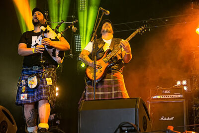 The Real McKenzies @ GroezRock 2015, picture 1, photographed by Edwin Houdevelt - FrontView Magazine