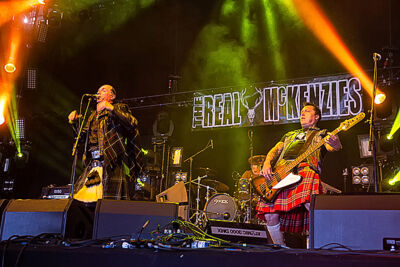 The Real McKenzies @ GroezRock 2015, picture 10, photographed by Edwin Houdevelt - FrontView Magazine