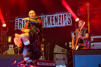 The Real McKenzies @ GroezRock 2015, picture 16, photographed by Edwin Houdevelt - FrontView Magazine
