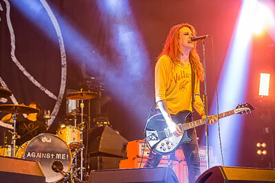 Against Me! @ GroezRock 2015, picture 11, photographed by Edwin Houdevelt - FrontView Magazine