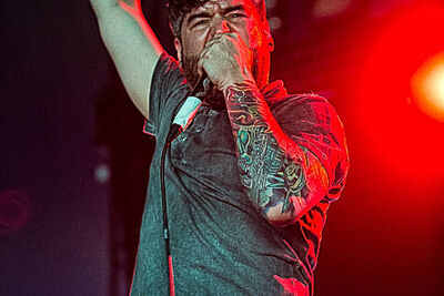 Suicide Silence @ GroezRock 2015, foto 11, foto's door Edwin Houdevelt - FrontView Magazine