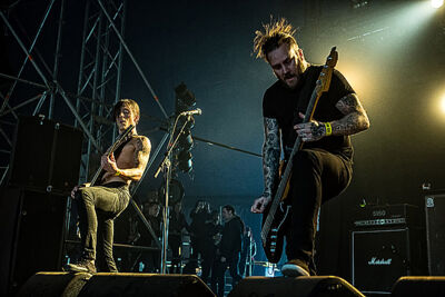 Raised Fist @ GroezRock 2015, picture 3, photographed by Edwin Houdevelt - FrontView Magazine