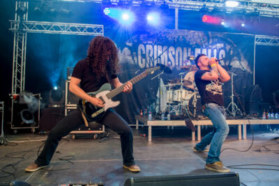 Crimson Falls @ Kastival 2015, picture 19, photographed by Erwin Evrard - FrontView Magazine