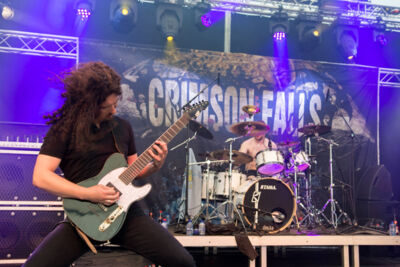 Crimson Falls @ Kastival 2015, picture 26, photographed by Erwin Evrard - FrontView Magazine