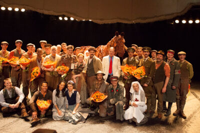 Première War Horse @ Stadsschouwburg Antwerpen, foto 16, foto's door Frank Lambrechts - FrontView Magazine