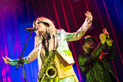 Candy Dulfer @ Ribs & Blues 2015, foto 2, foto's door Dorien Goetschalckx - FrontView Magazine
