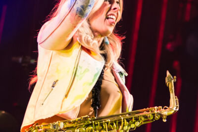 Candy Dulfer @ Ribs & Blues 2015, foto 11, foto's door Dorien Goetschalckx - FrontView Magazine