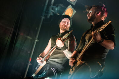 Within Temptation @ Ribs & Blues 2015, picture 2, photographed by Dorien Goetschalckx - FrontView Magazine