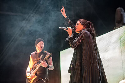 Within Temptation @ Rock Im Revier 2015, picture 22, photographed by Edwin Houdevelt - FrontView Magazine