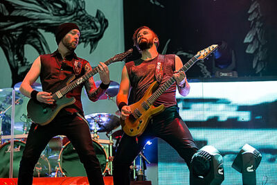 Within Temptation @ Rock Im Revier 2015, picture 30, photographed by Edwin Houdevelt - FrontView Magazine