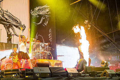 Within Temptation @ Rock Im Revier 2015, picture 32, photographed by Edwin Houdevelt - FrontView Magazine