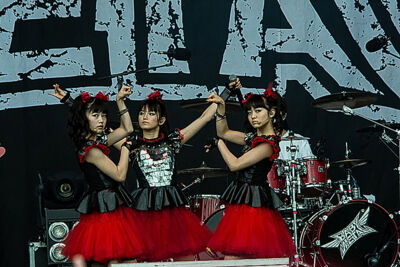 Babymetal @ Rock Im Revier 2015, picture 8, photographed by Edwin Houdevelt - FrontView Magazine