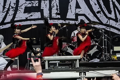 Babymetal @ Rock Im Revier 2015, picture 14, photographed by Edwin Houdevelt - FrontView Magazine