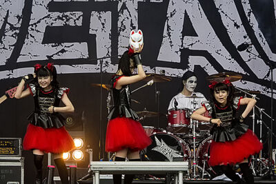 Babymetal @ Rock Im Revier 2015, picture 22, photographed by Edwin Houdevelt - FrontView Magazine