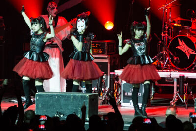 Babymetal @ Rockavaria, foto 7, foto's door Dorien Goetschalckx - FrontView Magazine
