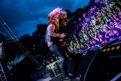Kvelertak @ Rockavaria, picture 5, photographed by Dorien Goetschalckx - FrontView Magazine