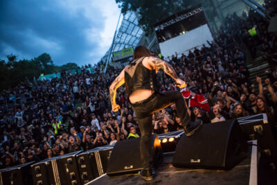 Kvelertak @ Rockavaria, picture 7, photographed by Dorien Goetschalckx - FrontView Magazine