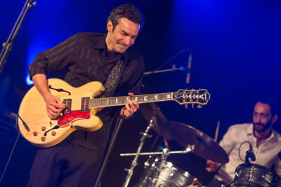 Luca Giordano feat. Quique Gomez @ Duvelblues, foto 4, foto's door Marc Verdonck - FrontView Magazine