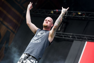 Five Finger Death Punch @ Rockavaria, picture 11, photographed by Dorien Goetschalckx - FrontView Magazine