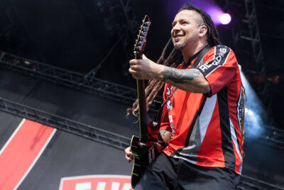 Five Finger Death Punch @ Rockavaria, picture 13, photographed by Dorien Goetschalckx - FrontView Magazine