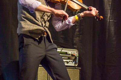 Gordie McKeeman & His Rhythm Boys (Can) @ Duvelblues, picture 2, photographed by Marc Verdonck - FrontView Magazine