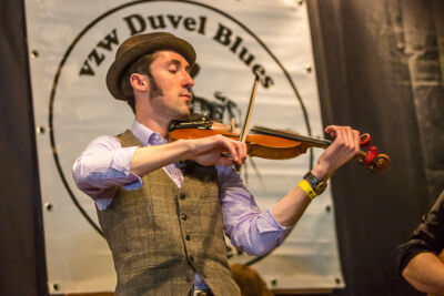 Gordie McKeeman & His Rhythm Boys (Can) @ Duvelblues, picture 9, photographed by Marc Verdonck - FrontView Magazine