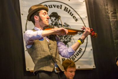 Gordie McKeeman & His Rhythm Boys (Can) @ Duvelblues, picture 10, photographed by Marc Verdonck - FrontView Magazine