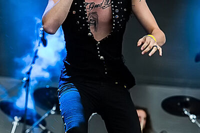 Kissin’ Dynamite @ Rock Im Revier 2015, foto 9, foto's door Edwin Houdevelt - FrontView Magazine