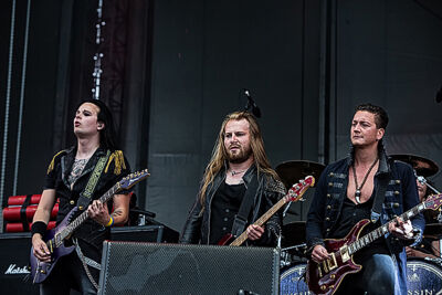 Kissin’ Dynamite @ Rock Im Revier 2015, foto 25, foto's door Edwin Houdevelt - FrontView Magazine