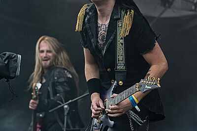 Kissin’ Dynamite @ Rock Im Revier 2015, foto 26, foto's door Edwin Houdevelt - FrontView Magazine