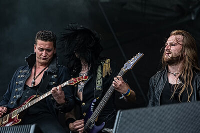 Kissin’ Dynamite @ Rock Im Revier 2015, foto 27, foto's door Edwin Houdevelt - FrontView Magazine