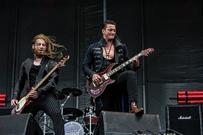 Kissin’ Dynamite @ Rock Im Revier 2015, foto 31, foto's door Edwin Houdevelt - FrontView Magazine