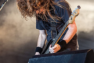 Airbourne @ Rock Im Revier 2015, foto 2, foto's door Edwin Houdevelt - FrontView Magazine