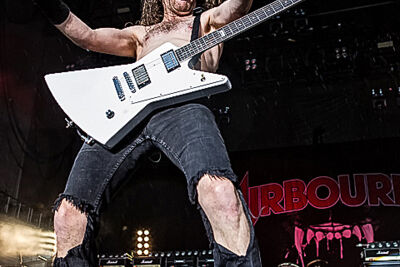Airbourne @ Rock Im Revier 2015, foto 4, foto's door Edwin Houdevelt - FrontView Magazine