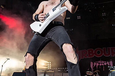 Airbourne @ Rock Im Revier 2015, foto 7, foto's door Edwin Houdevelt - FrontView Magazine