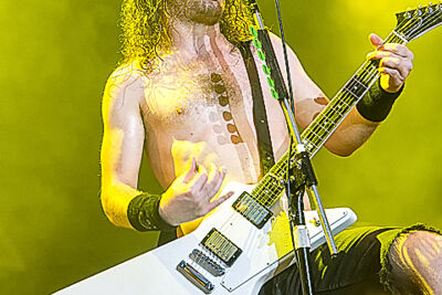 Airbourne @ Rock Im Revier 2015, foto 28, foto's door Edwin Houdevelt - FrontView Magazine