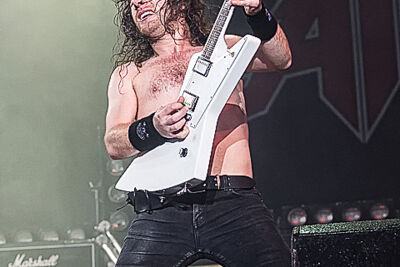 Airbourne @ Rock Im Revier 2015, foto 41, foto's door Edwin Houdevelt - FrontView Magazine