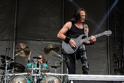 Epica @ Rock Im Revier 2015, foto 20, foto's door Edwin Houdevelt - FrontView Magazine