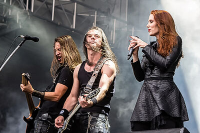 Epica @ Rock Im Revier 2015, foto 33, foto's door Edwin Houdevelt - FrontView Magazine
