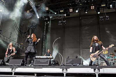 Epica @ Rock Im Revier 2015, foto 40, foto's door Edwin Houdevelt - FrontView Magazine