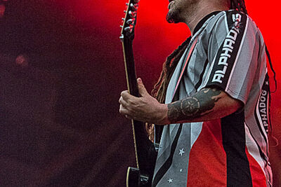 Five Finger Death Punch @ Rock Im Revier 2015, foto 11, foto's door Edwin Houdevelt - FrontView Magazine