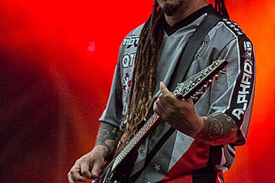 Five Finger Death Punch @ Rock Im Revier 2015, foto 12, foto's door Edwin Houdevelt - FrontView Magazine