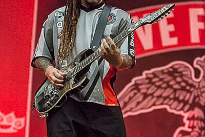 Five Finger Death Punch @ Rock Im Revier 2015, foto 13, foto's door Edwin Houdevelt - FrontView Magazine