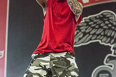 Five Finger Death Punch @ Rock Im Revier 2015, foto 15, foto's door Edwin Houdevelt - FrontView Magazine