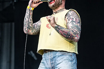 Turbonegro @ Rock Im Revier 2015, foto 5, foto's door Edwin Houdevelt - FrontView Magazine